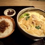 Dennoshi Ori - 京都衣笠うどん＋じゃこご飯