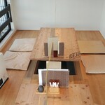 そば割烹 よいん - 利用したテーブル席