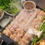 極厚韓式烤豬五花肉套餐