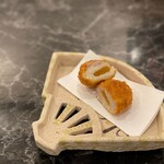 蓮根からすみコロッケ