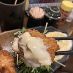 Kushiyaki Rakushu Moja - 唐揚げマヨディップ