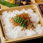 Japanese restaurant chihiro - 菜・奏・輝の選択御飯1　ちりめん