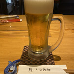 うな次郎 - 生ビール