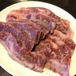 焼肉チャレンジャー - 門崎丑のカルビ二人前！サシが絶妙！奥さんと2人で4906円税込とはコストパ最高！