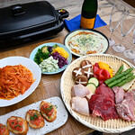 Infu Sumida Gawa Itarian - 屋上限定BBQコースイメージ２