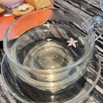 オリエンタルラウンジ - フレッシュハーブのハーブティー。香り高くてとてもおいしかった！