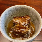 柚木元 - 猪バラ肉の黒酢餡掛け