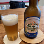 柚木元 - 南信州ビールで乾杯