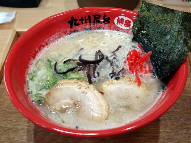 九州屋台博多豚骨ラーメン 元祖 ふくやま 長柄店 - 天神橋筋六丁目