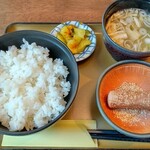 味処てっ平 - ご飯普通盛り