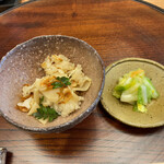 柚木元 - ご飯と香の物