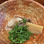 柚木元 - 筍と花山椒