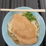 讃岐うどん がもう - うどん(大・冷)と、あげ