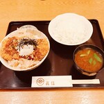 とんかつ武信 - 醤油かつ丼ロースの竹