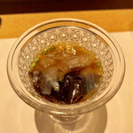 鮓 きずな - 愛媛県 のれそれ 自家製そうめん出汁 青森 岩海苔と