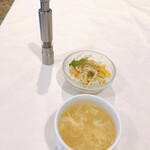Chuugokuryouri Toukaen - スープ・サラダ