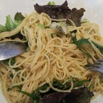 ボーノ - かき混ぜて  余熱で野菜をしんなりさせて いただきます