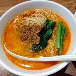 Chimma Ya - 【2022.4.21(木)】陳麻飯セット(陳麻飯＋半担々麺)990円の半担々麺