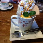 窯右衛門 - プリンパフェ