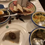 クイーンシーバ エチオピアレストラン - Aセット　インジェラ