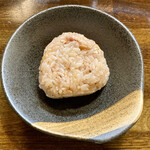 遊酒食堂 宇都宮 - ホタルイカのおにぎり。