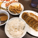 大阪王将 - 餃子定食①