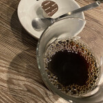 Yakiniku Ando Teuchireimen Jirou - ランチサービス　ホットコーヒー　グラスで