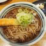 卓 - エビ天そばその２