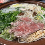 Kitagunino Aji Hokkai Shabushabu - ダシではなく水からの鍋なのになぜここまで美味いのか。