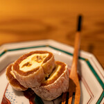 木鶏 - 2022.4 干し柿 バター クリームチーズ キャラメリゼしたナッツ