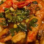 ソンクラン - 大海老が堂々二尾も！クンガティアムプリック