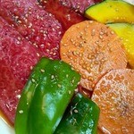 はせ川 - 3,200円コースの焼き野菜