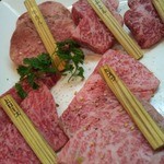 はせ川 - どーん！と極上和牛五点盛り！（3,200円コース）