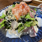海鮮いづつ - 海鮮サラダ
