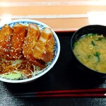 長者原サービスエリア 下り 軽食・フードコート - 仙台味噌カツ丼