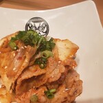 串カツあらた - 豚肉キムチ