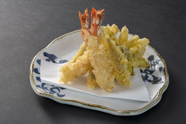 天ぷら磯盛り(5種)