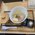 らぁ麺 彩どり - 名古屋コーチンと昆布出汁の濃密つけ麺　¥850