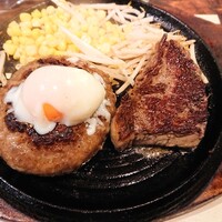マヌエル タスカ ド ターリョ 丸の内店 - ランプステーキ（ひっくり返すのが遅れた‥）