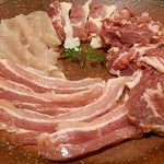Raizu - もち豚と地鶏のゆずちゃんこ鍋のお肉♪