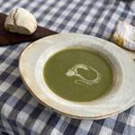 イル チエロ - 玄米ミルク入り季節の野菜スープ＋天然酵母パン