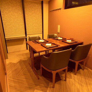 大切な時間を過ごすのに最適な完全個室をご用意しております