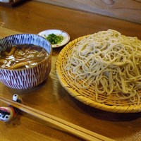 巽蕎麦 志ま平 - 鴨汁せいろ（大盛り）