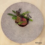 プチレストラン ブーケ・ド・フランス - 仔羊のナッツと香草のロースト