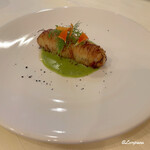 プチレストラン ブーケ・ド・フランス - 笠子のカダイフ風じゃが薯巻