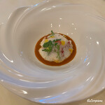 プチレストラン ブーケ・ド・フランス - オマール海老のバプール ソースクリュスタッセ