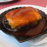 洋食 キムラ - チーズハンバーグ