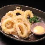 Squid tempura