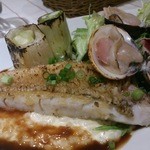 ラ ポルトルージュ - メイン（甘鯛のポワレ、リゾット付）