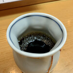 Sushidokoro Uotoku - 食後のコーヒー